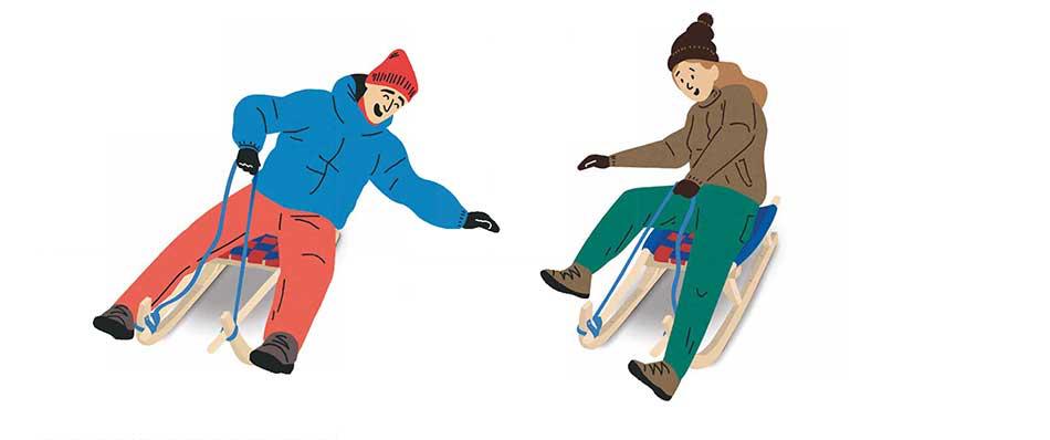 Hvordan kjøre kjelke: Tips for sikker og morsom kjøring!-Mer Kvalitetstid-Kvalitetstid.no