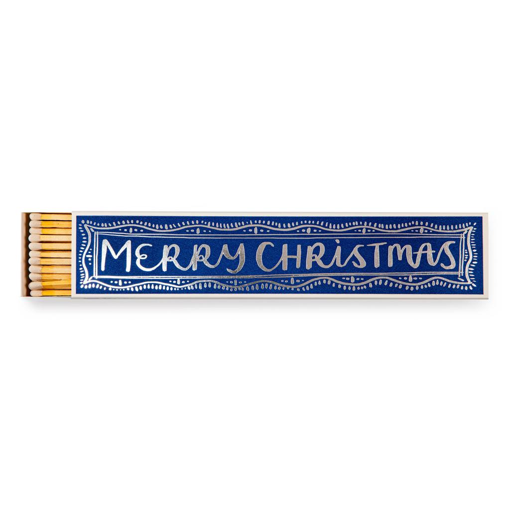 Lang Fyrstikker Med Sølvfolie Merry Christmas Design Festlig Julegave Premium Sikkerhetsfyrstikker-Archivist Gallery | Europe-Kvalitetstid AS