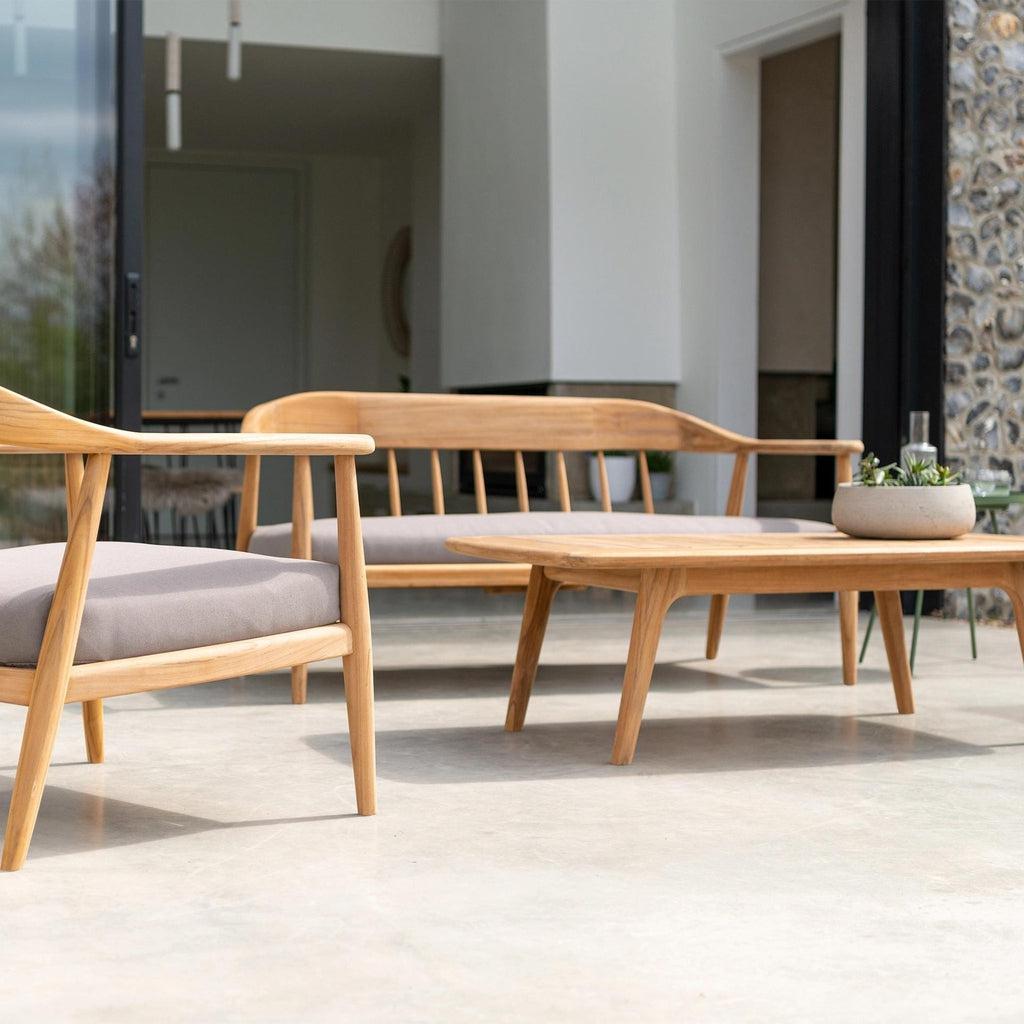 Loungesofa | Teak | Dana-Sofaer-Alexander Rose-Storm-Kvalitetstid AS