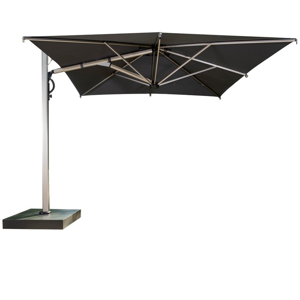 Parasoll Astro | m/sidearm | Titianium-Parasoller-Scolaro-3x3-Svart-Titanium-Kvalitetstid AS