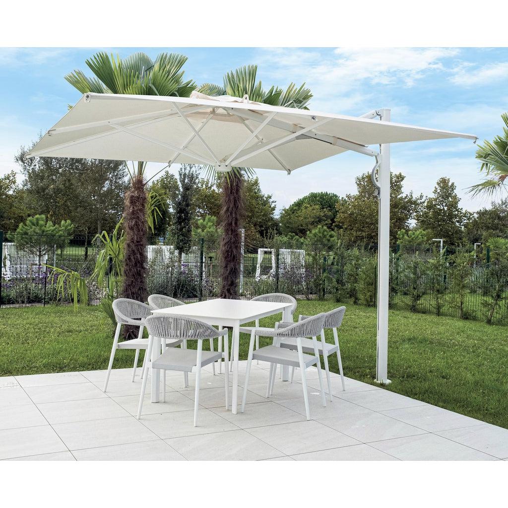 Parasoll Astro | m/sidearm | Starwhite-Parasoller-Scolaro-3x3-Natur-Starwhite-Kvalitetstid AS