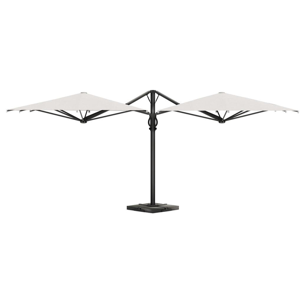 Parasoll Astro Dual V | m/sidearm-Parasoller-Scolaro-3x6-Hvit-Carbon-Kvalitetstid AS