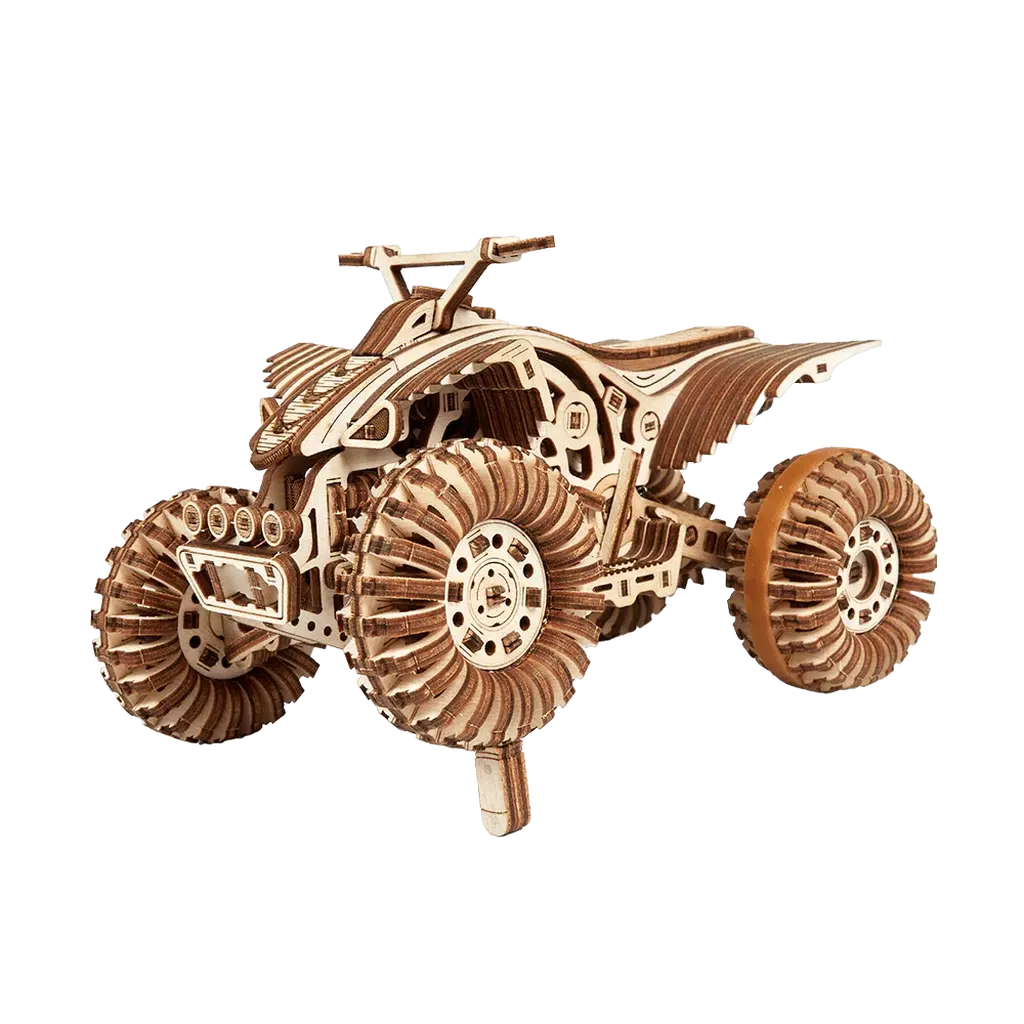 ATV (firehjuling) | Quad bike Raptor-Byggesett - mekaniske-Wood Trick-Kvalitetstid AS