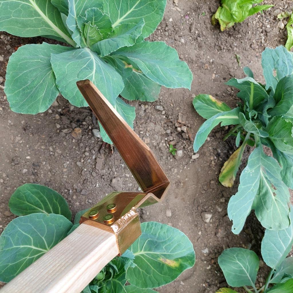 Klassisk hakke i kobber | smal-Hagehakker-OJ Bron-Kvalitetstid AS