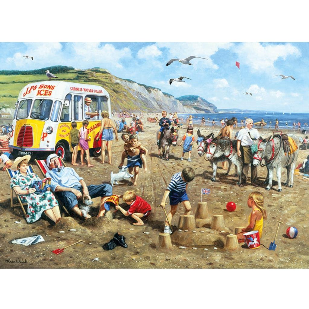 Puslespill | Bucket & Spade | Nostalgia | 1000-Puslespill-Kidicraft-Kvalitetstid AS