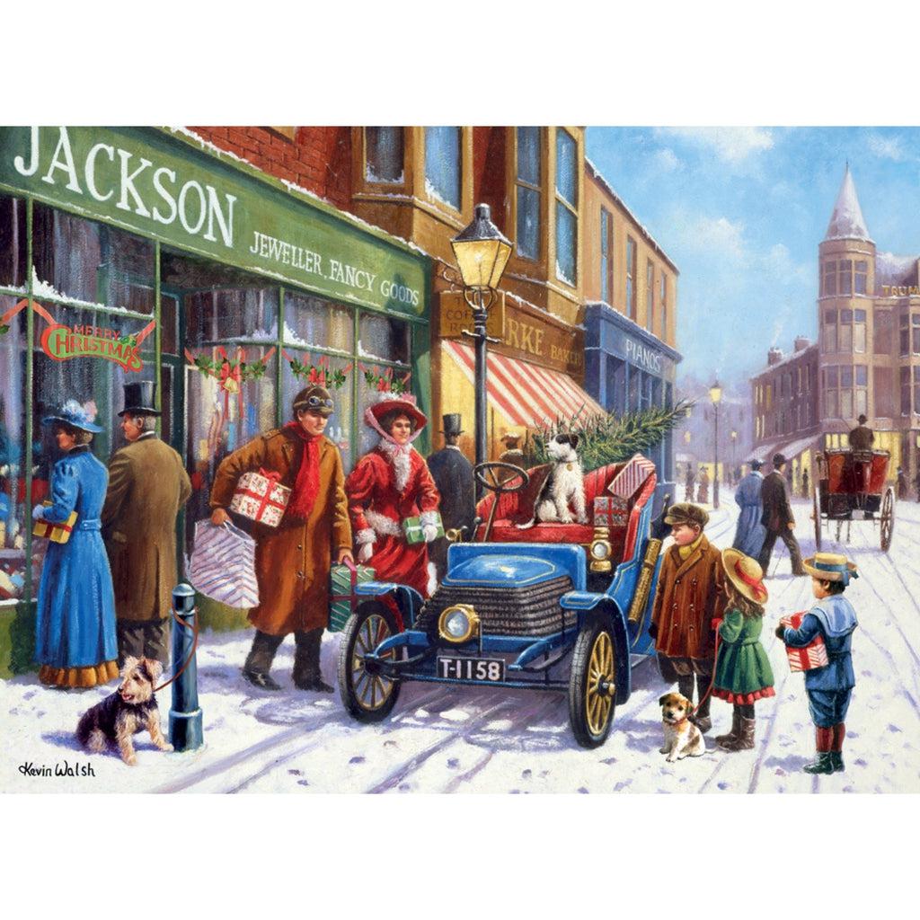 Puslespill | Christmas Shopping | Nostalgia Christmas Edition | 1000-Puslespill-Kidicraft-Kvalitetstid AS