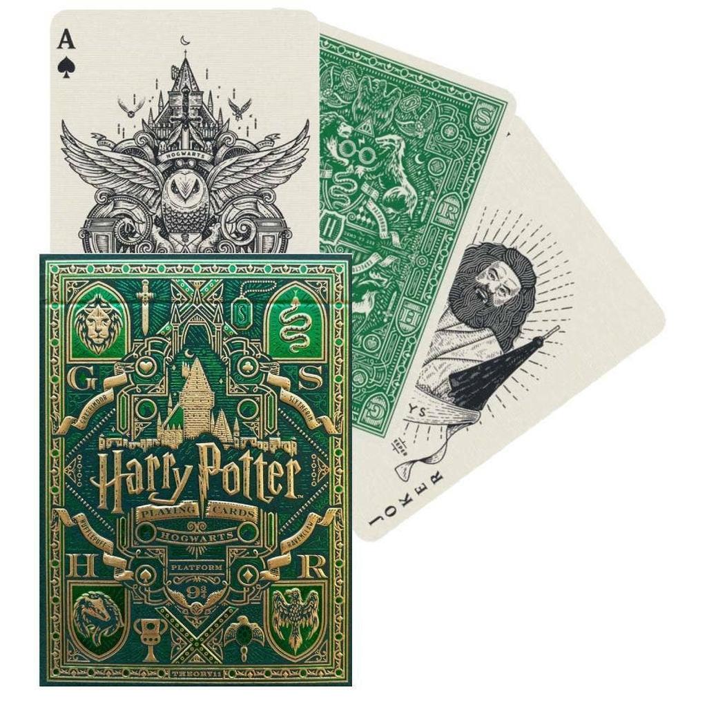 Harry Potter Slytherin Theory11 Spillekort Fire Hus Utgaver-Kortstokker-Cardshouse-Kvalitetstid AS