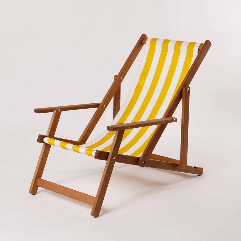 Fluktstol m/armlener | Bomull-Fluktstoler-Southsea Deckchairs-PCYW-Kvalitetstid AS