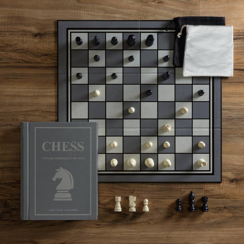 Chess Vintage Bookshelf Edition-WS Game Company-Kvalitetstid AS