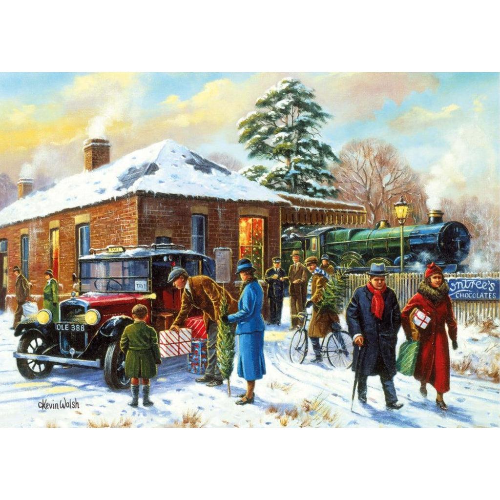 Puslespill | Nearly Home | Nostalgia Christmas Edition | 1000-Puslespill-Kidicraft-Kvalitetstid AS