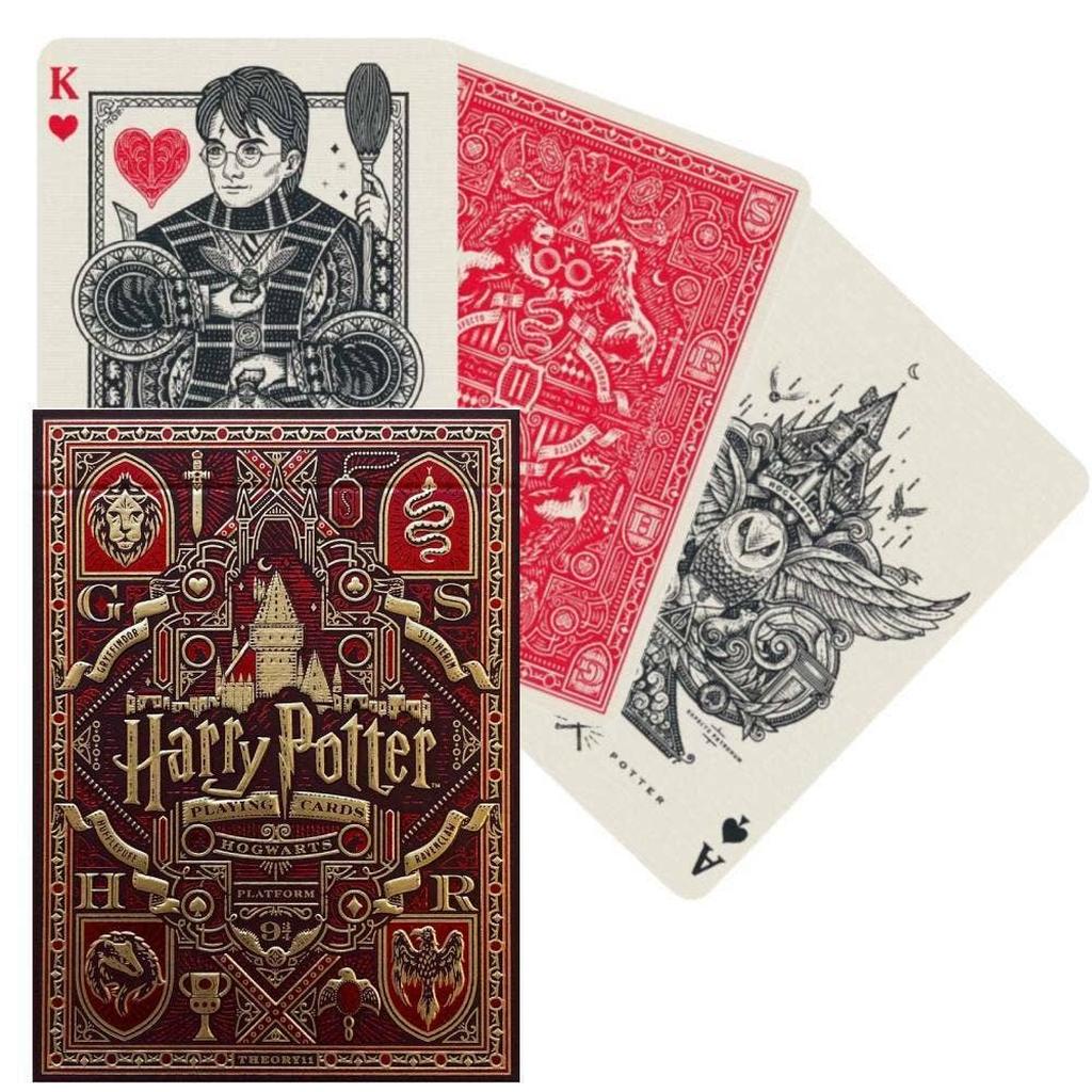 Harry Potter Gryffindor Kortsett Theory11 Premium For Fans-Kortstokker-Cardshouse-Kvalitetstid AS