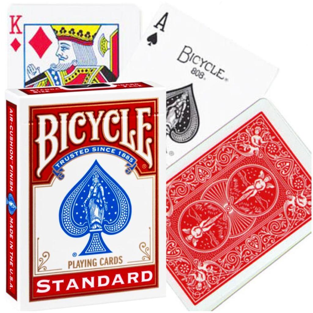 Bicycle Rider Standard Pokerkort Røde For Proffspillere-Kortstokker-Cardshouse-Kvalitetstid AS