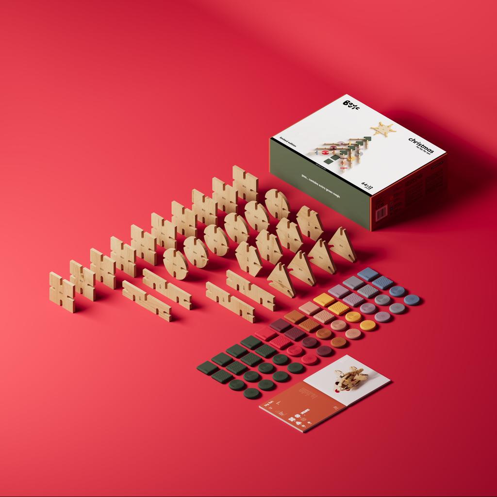 Byggesett | BAVVIC HoHoHo | 64+12 deler-Byggesett-BAVVIC-Kvalitetstid AS