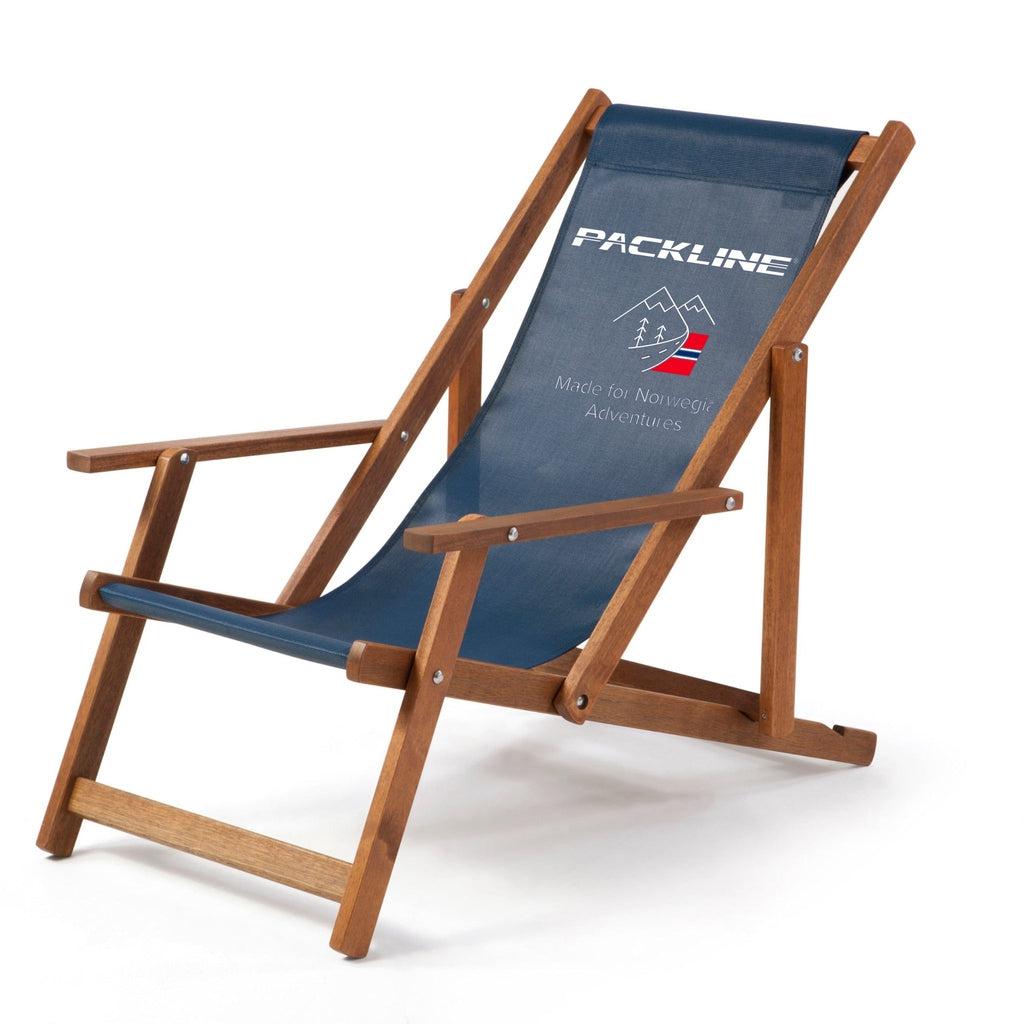 Fluktstol m/armlener | Akryl | Med din egen logo | Kun stoff-Fluktstoler-Southsea Deckchairs-Kvalitetstid AS