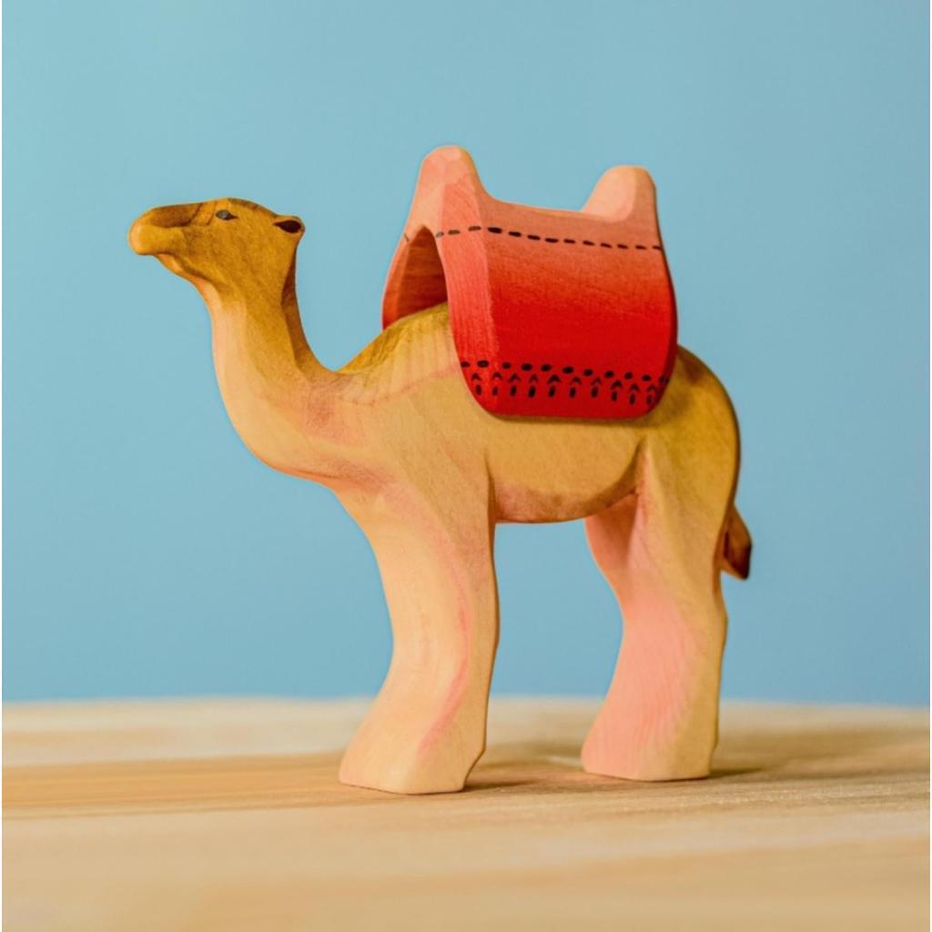 Trefigur | Kamel Med Sal-Trefigurer-Bumbu Toys-Kvalitetstid AS