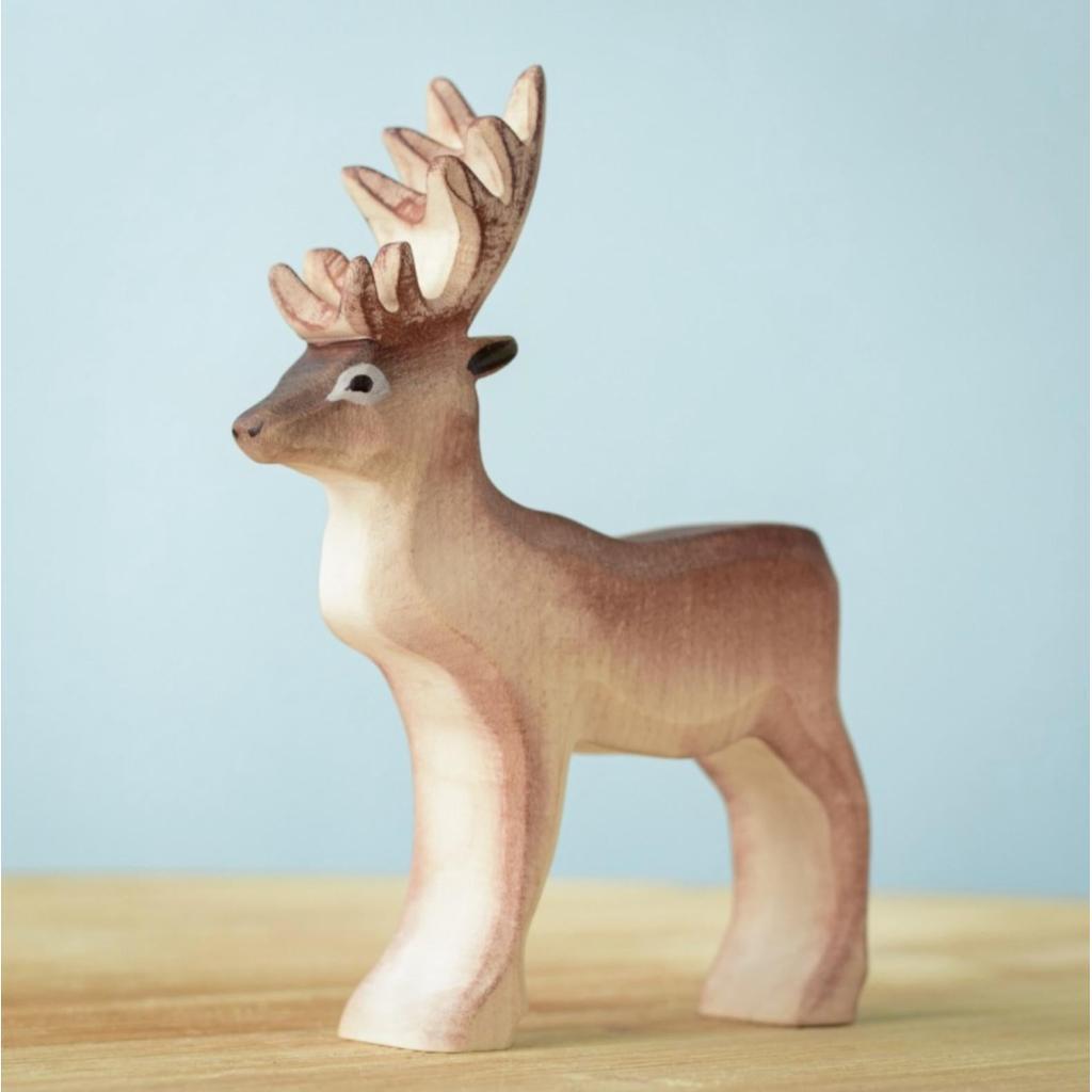 Trefigur | Reinsdyr-Trefigurer-Bumbu Toys-Kvalitetstid AS