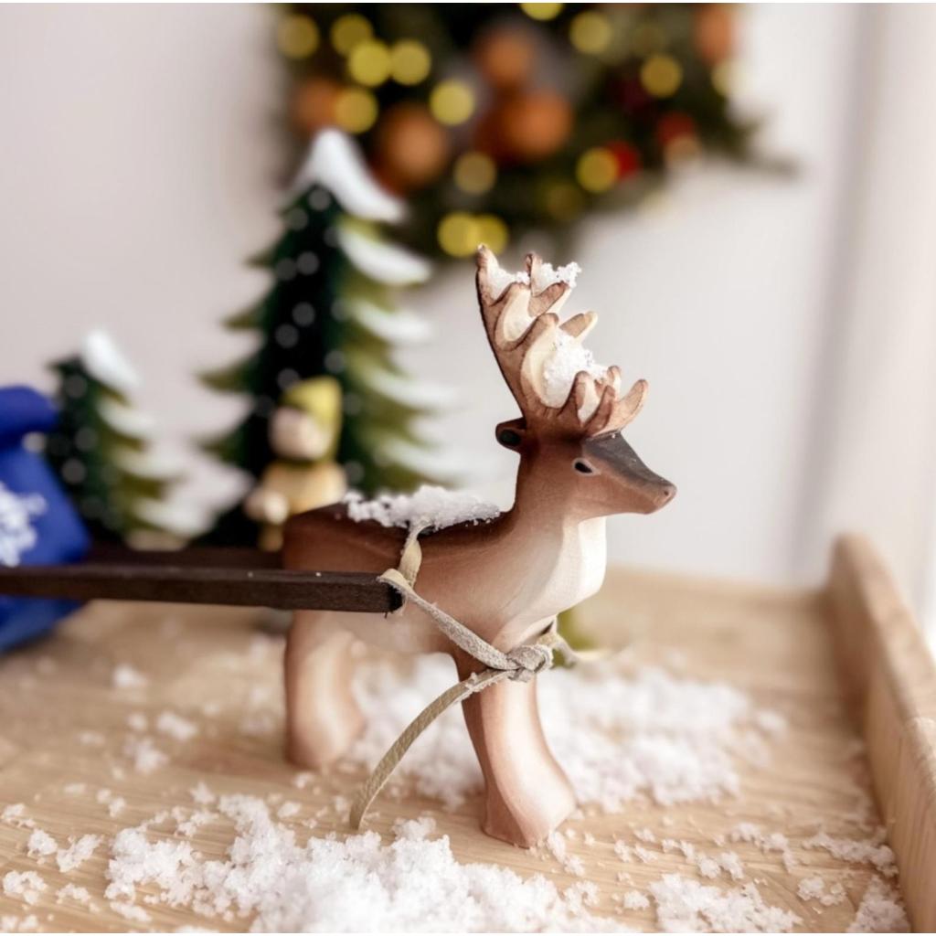 Trefigur | Reinsdyr-Trefigurer-Bumbu Toys-Kvalitetstid AS