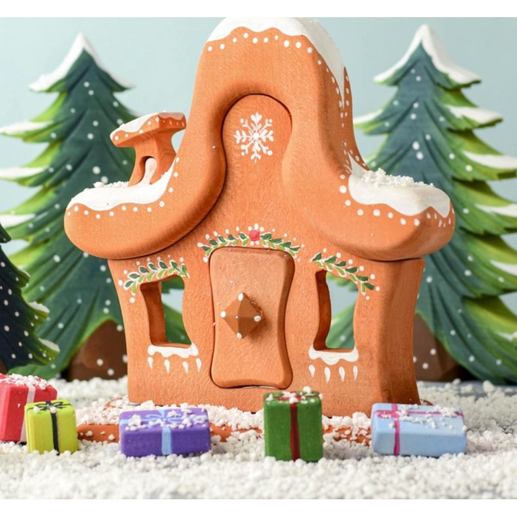 Trefigur | Pepperkakehus-Trefigurer-Bumbu Toys-Kvalitetstid AS