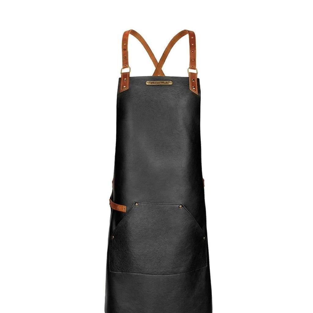 Forkle Italiensk Skinn Ekstra Lang XL Kryssremmer Stalwart Crafts-Stalwart Crafts-Black-Kvalitetstid AS