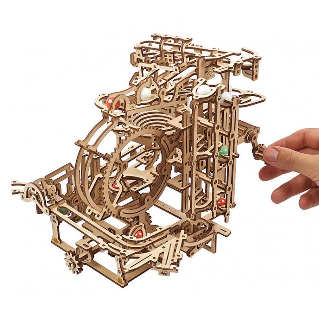 Klinkekulebane | Marble Run Stepped Hoist-Byggesett - mekaniske-Ugears-Kvalitetstid AS