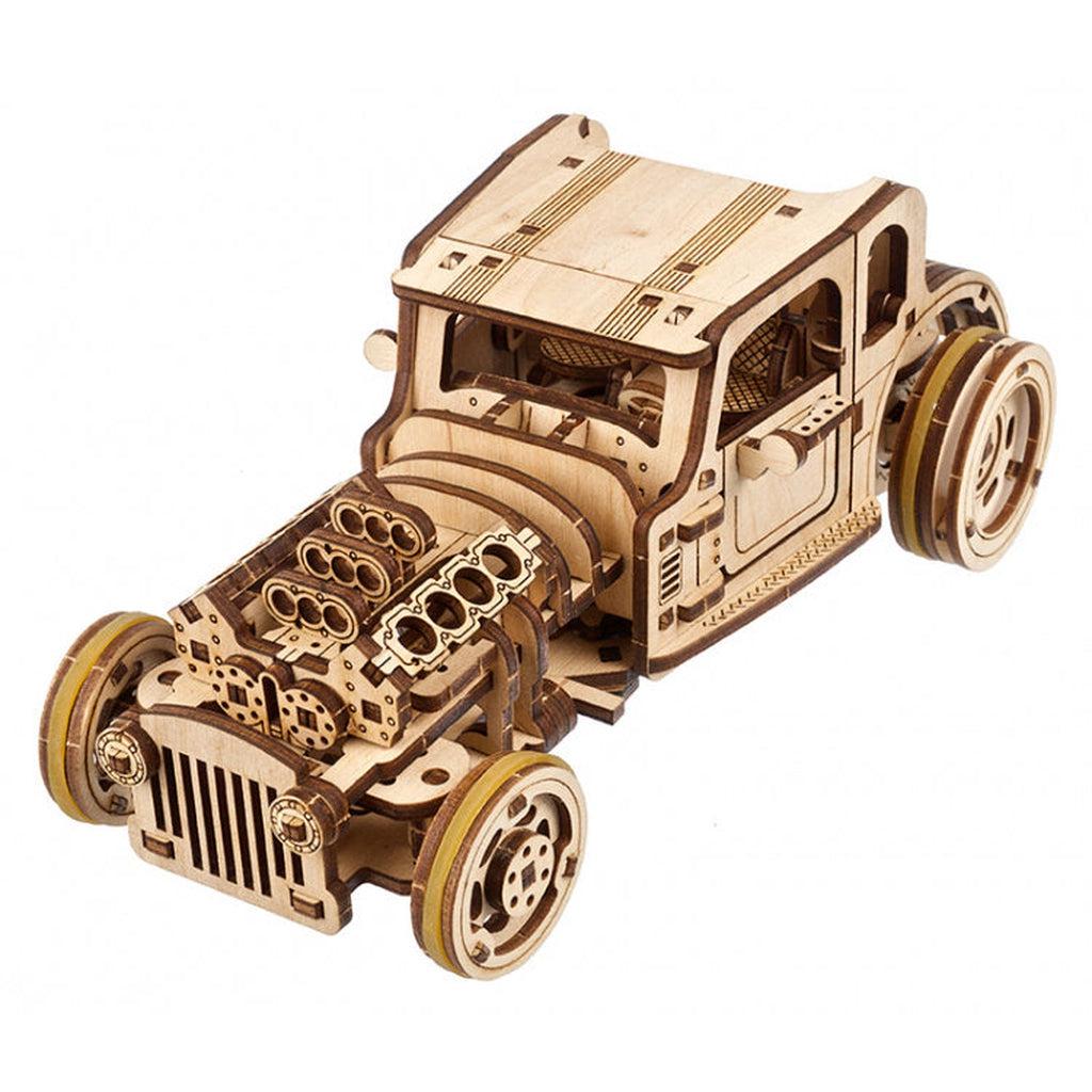 Hot Rod | Furious Mouse-Byggesett - mekaniske-Ugears-Kvalitetstid AS