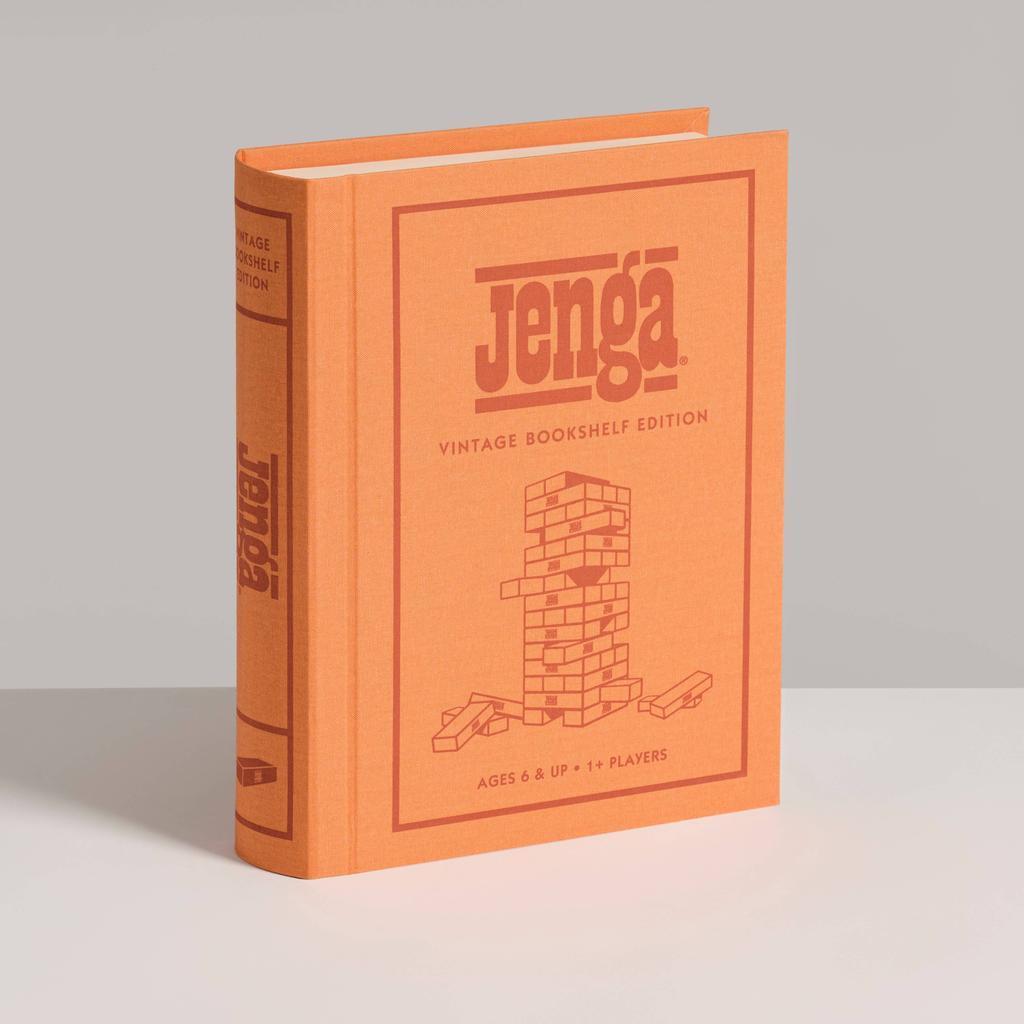 Jenga - Vintage Bokhylleutgave-StabletÄrn-WS Game Company-Kvalitetstid AS