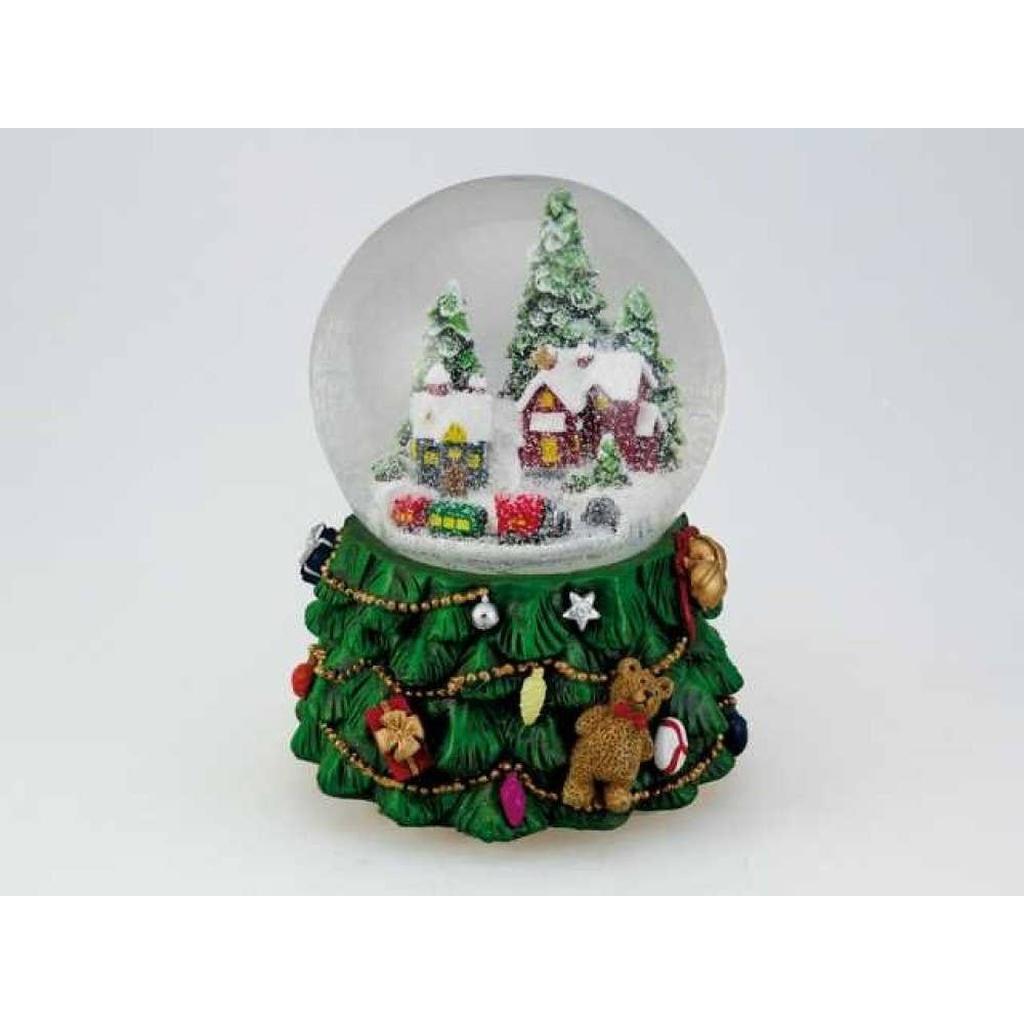 Music box - 100 mm snow globe”-Musicbox world-Kvalitetstid AS