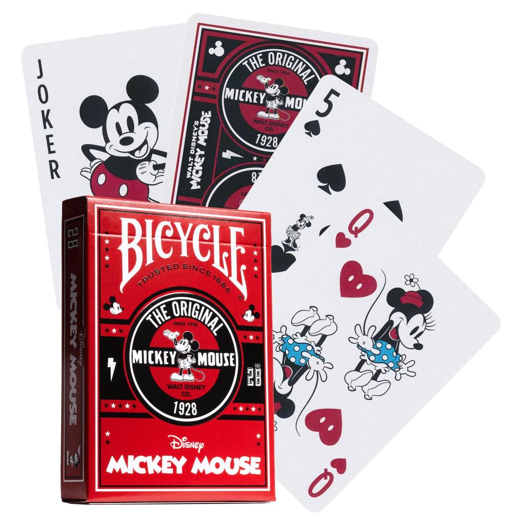 Bicycle Disney Mickey Mouse Spillekort Klassiske For Fans-Kortstokker-Cardshouse-Kvalitetstid AS