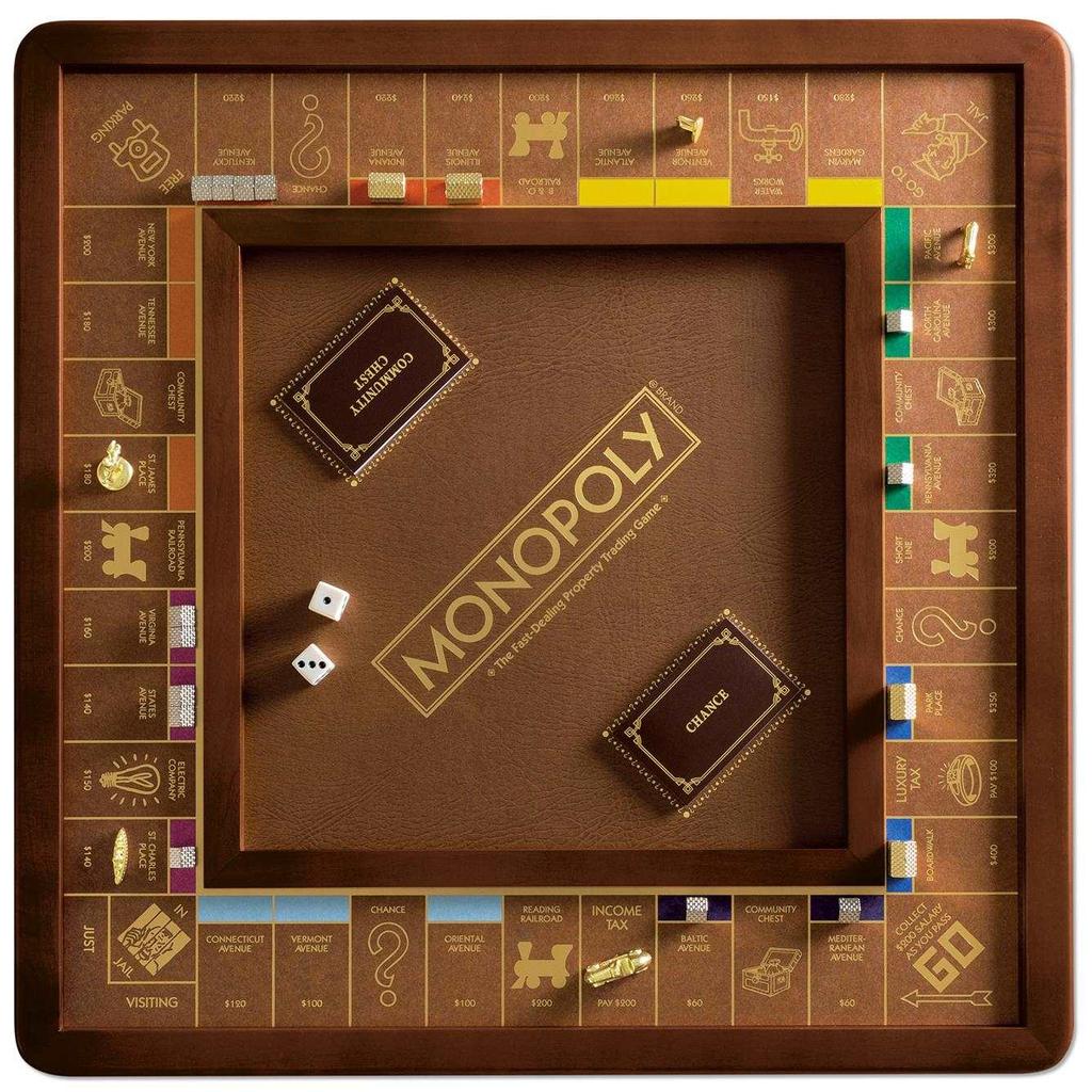 Monopoly Luxury Edition-WS Game Company-Kvalitetstid AS
