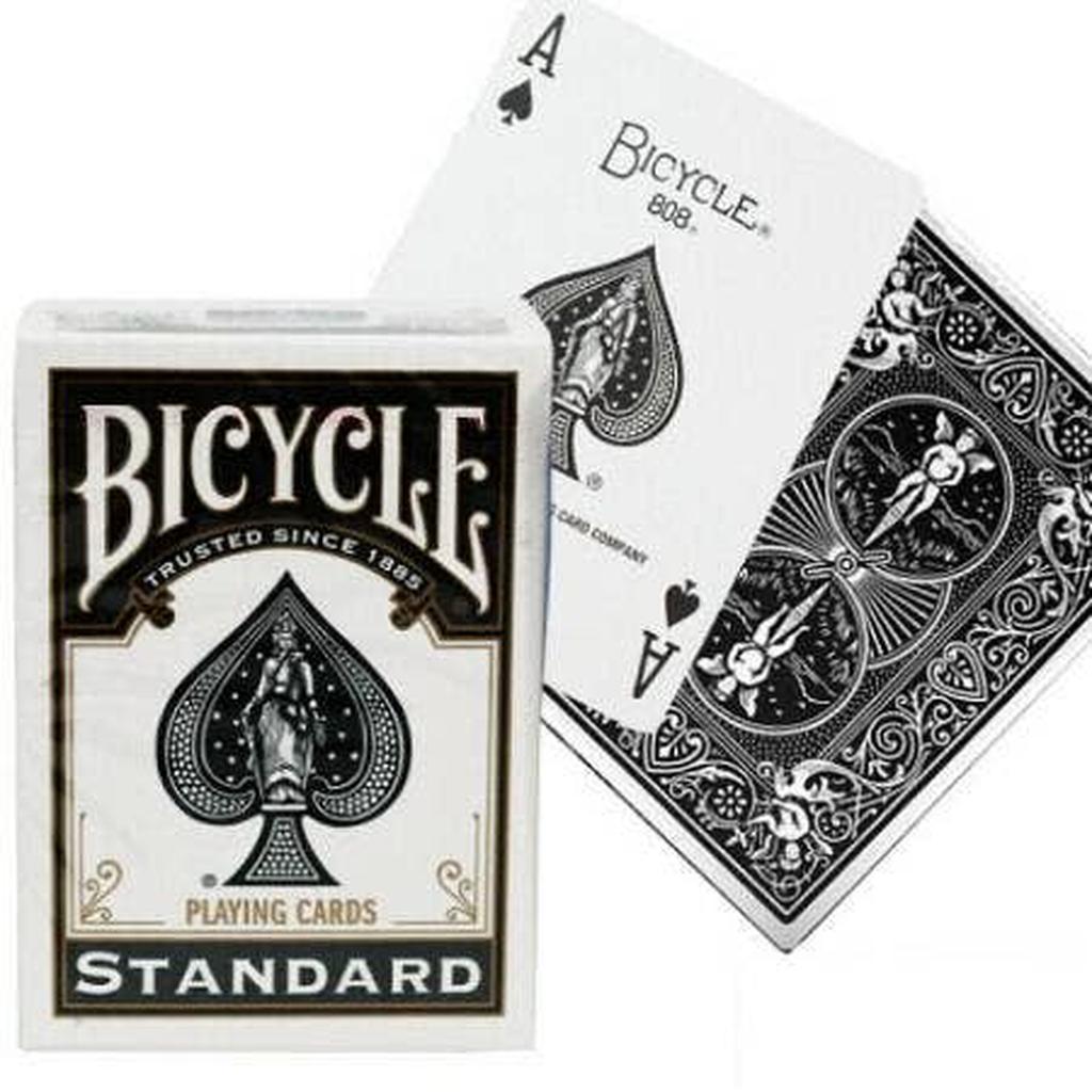 Bicycle Rider Standard Pokerkort Svart For Profesjonelle-Kortstokker-Cardshouse-Kvalitetstid AS