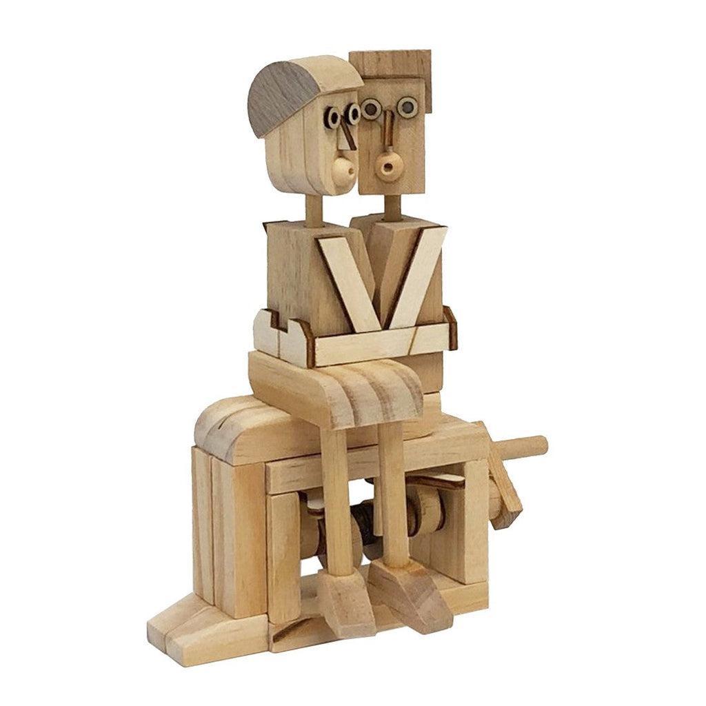 Kjærestepar | Kissing Couple-Byggesett - mekaniske-Timberkits-Kvalitetstid AS