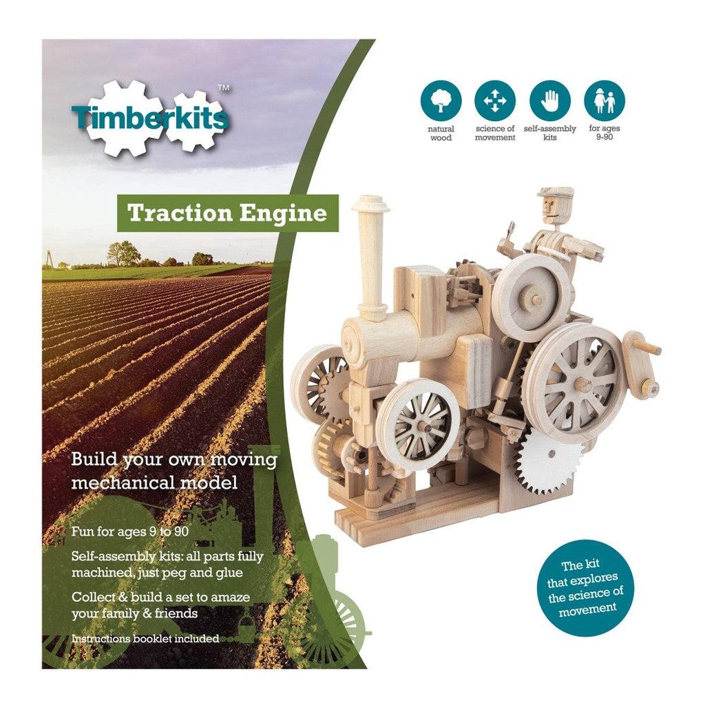Trekkmotor | Traction Engine-Byggesett - mekaniske-Timberkits-Kvalitetstid AS