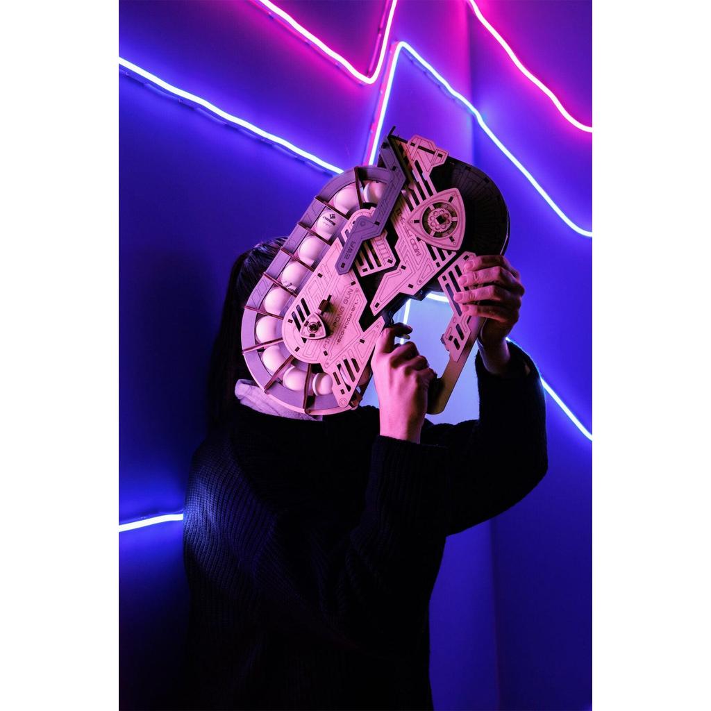 Ping-Pong Gun-Eco-Wood-Art-Kvalitetstid AS