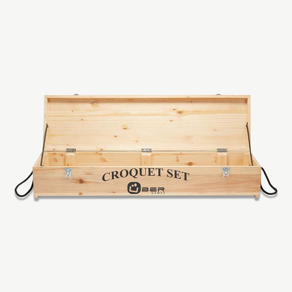 Croquet oppbevaring-Croquet tilbehør-Uber Games-Krokketkasse 4 spillere-Kvalitetstid AS
