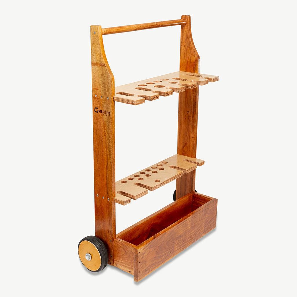 Croquet oppbevaring-Croquet tilbehør-Uber Games-Krokket-tralle til 6 spillere-Kvalitetstid AS