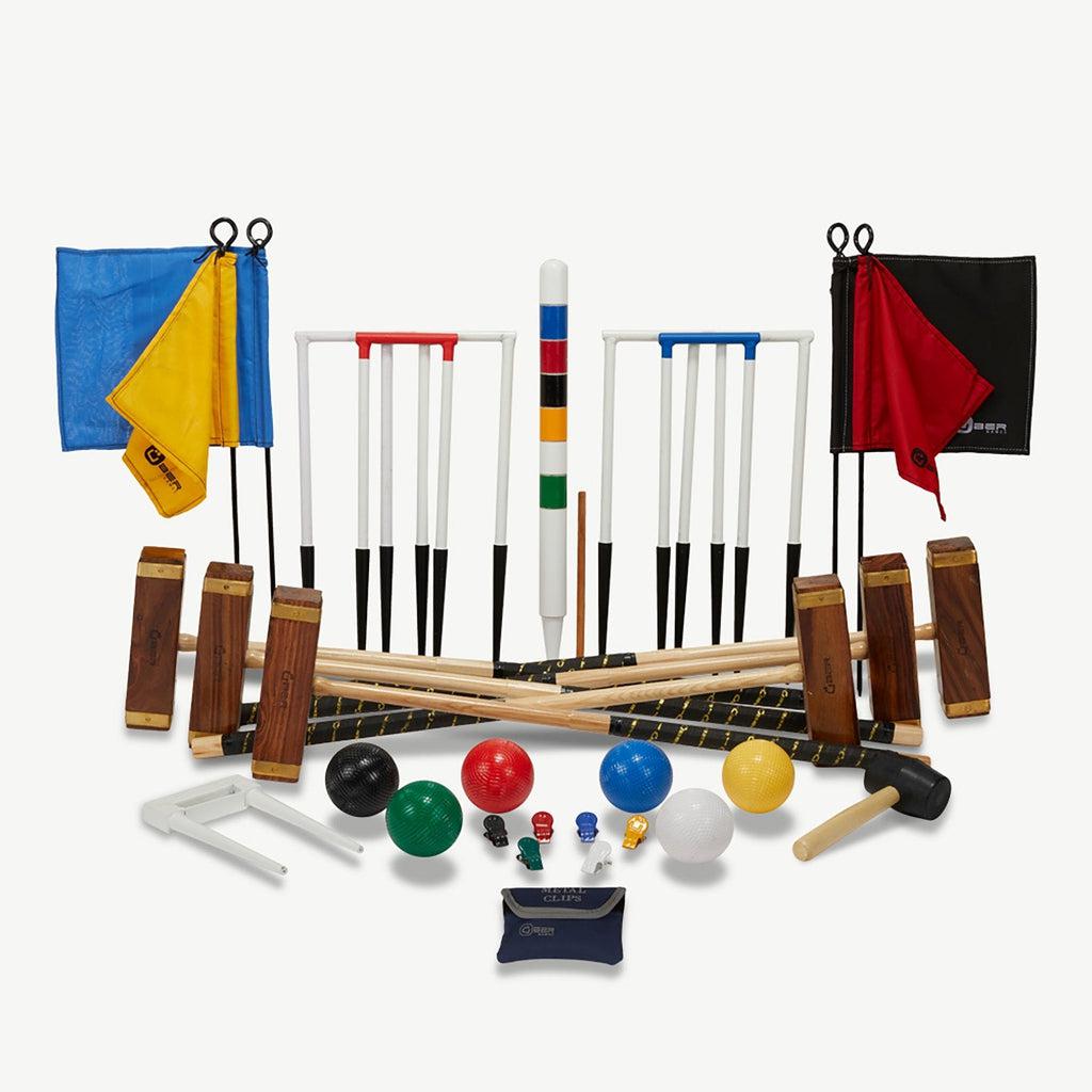 Croquet Championship | Mesterskaps-krokket-Croquet sett-Uber Games-Komplett sett seks pers-Kvalitetstid AS