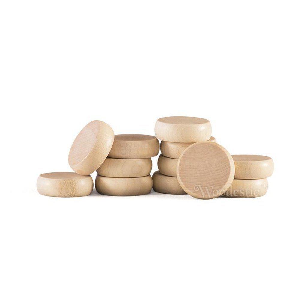 Crokinole ekstra brikker-Tilbehør-Woodestic-Natur-Kvalitetstid AS