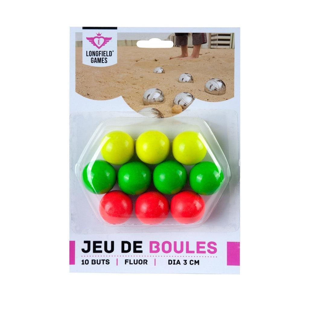 Petanque: "Gris" neon (sett av 10 stk)-Petanque-Engelhart-Kvalitetstid AS