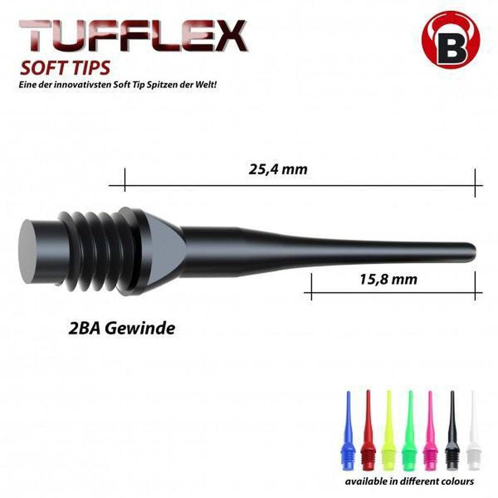 BULL'S Tufflex soft tips - 100 og 1000 stk-Sport-Bull's-blå-100-Kvalitetstid AS