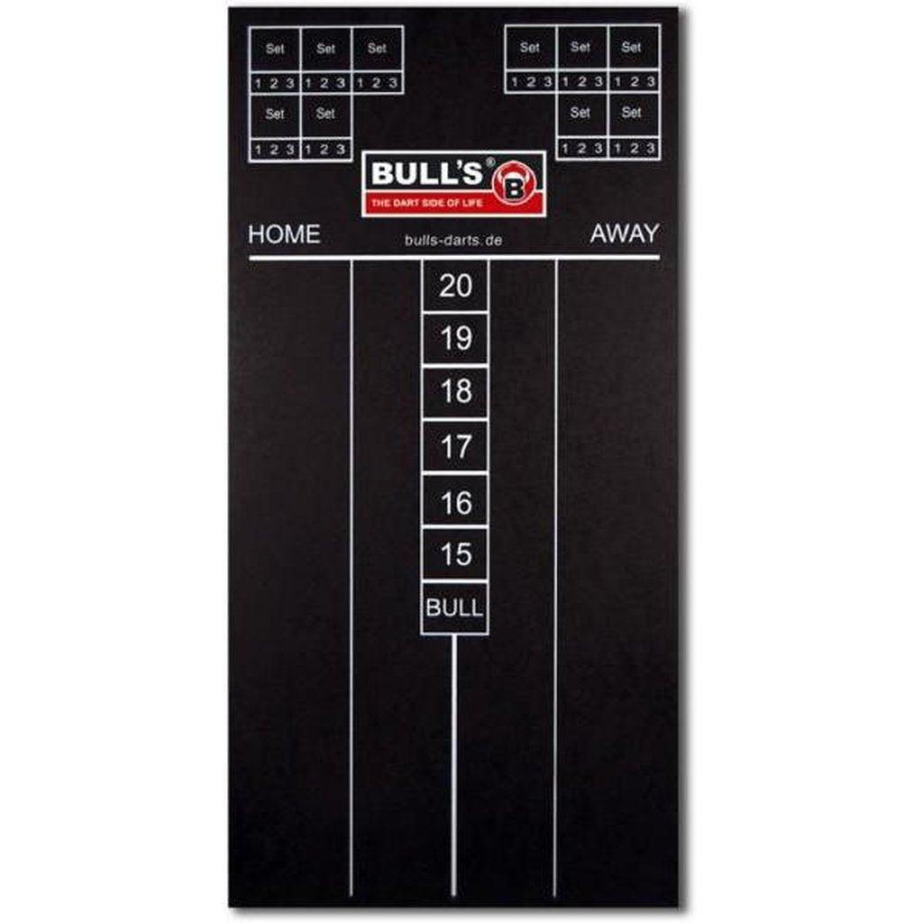 BULL'S poengtavle, kritt-Sport-Bull's-Kvalitetstid AS