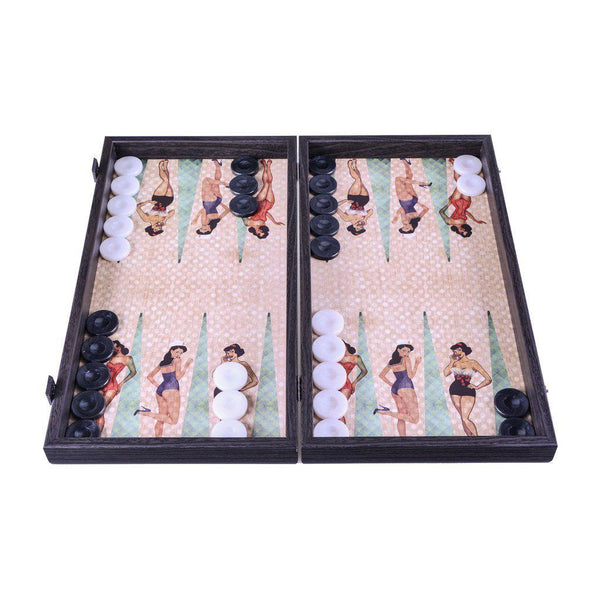 Backgammon | Creative Collection - Pin up Girls-Bordspill-Manopoulos-Kvalitetstid AS