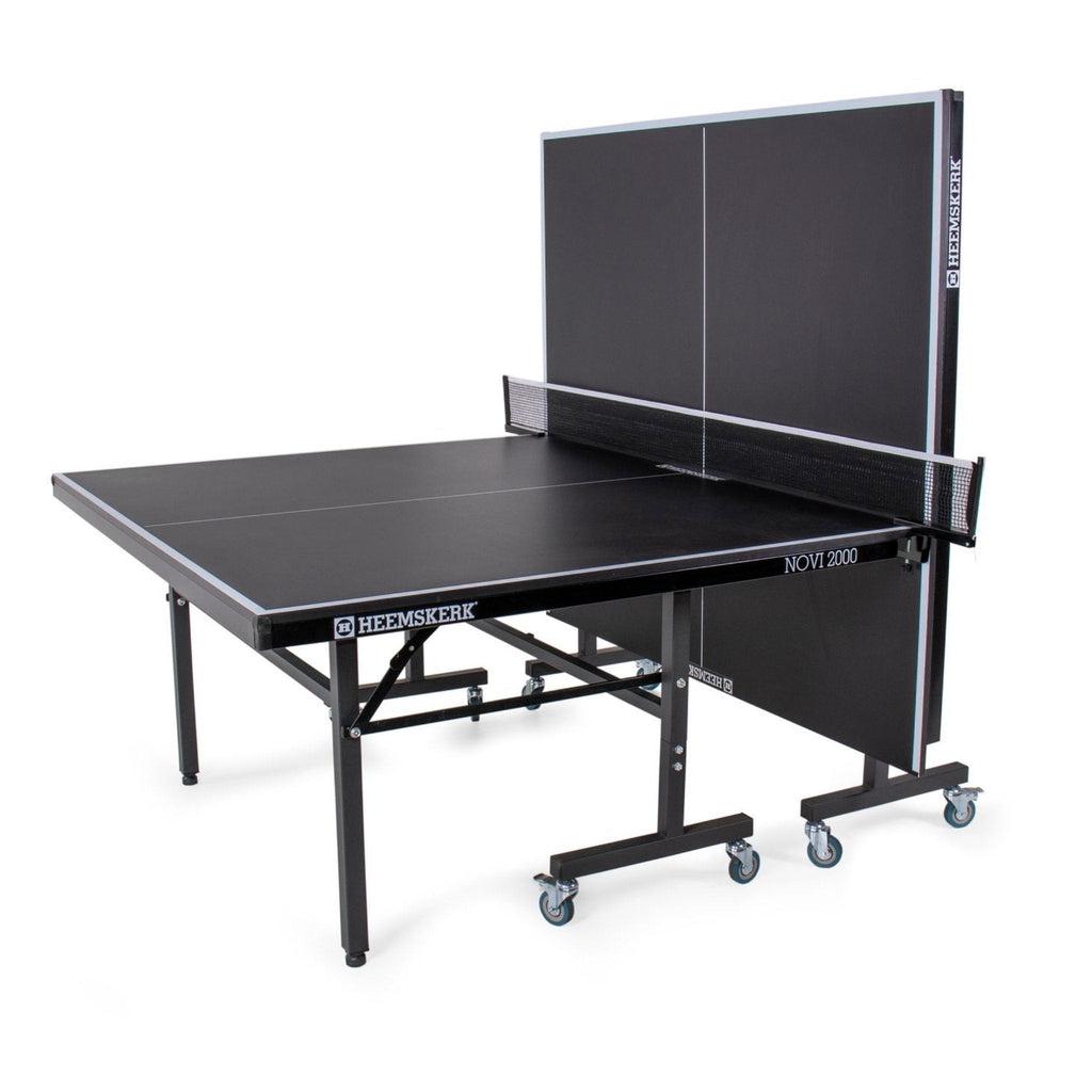 Bordtennisbord Novi 2000-Bordtennisbord-Heemskerk-Sort-Kvalitetstid AS
