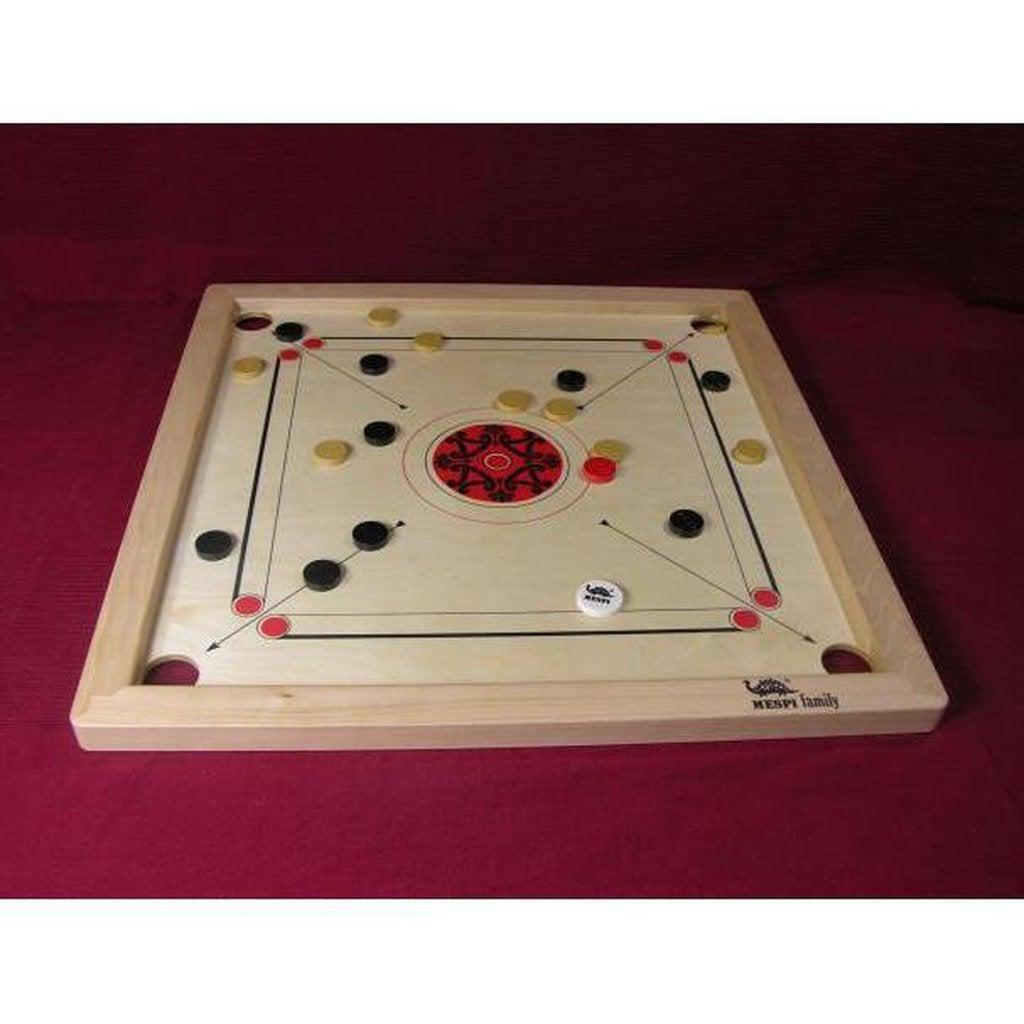 Carrom | family -natur / rød-Bordspill-Mespi-Natur-Kvalitetstid AS