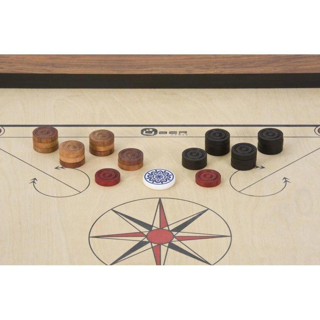 Carrom brikker & striker-Tilbehør-Uber Games-Kvalitetstid AS