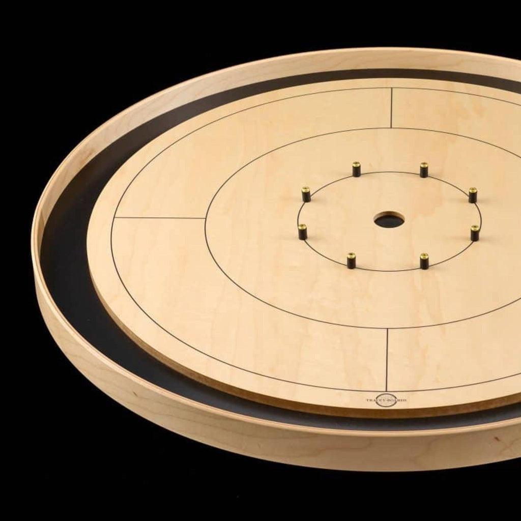 Crokinole Black - komplett utstyrspakke-Crokinole-Tracey Boards-Kvalitetstid AS