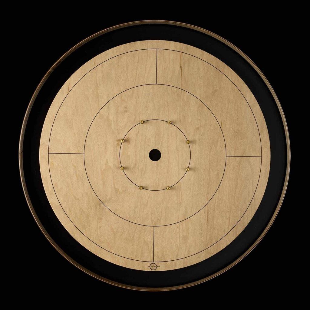 Crokinole Grey Rock Edition - komplett utstyrspakke-Crokinole-Tracey Boards-Kvalitetstid AS