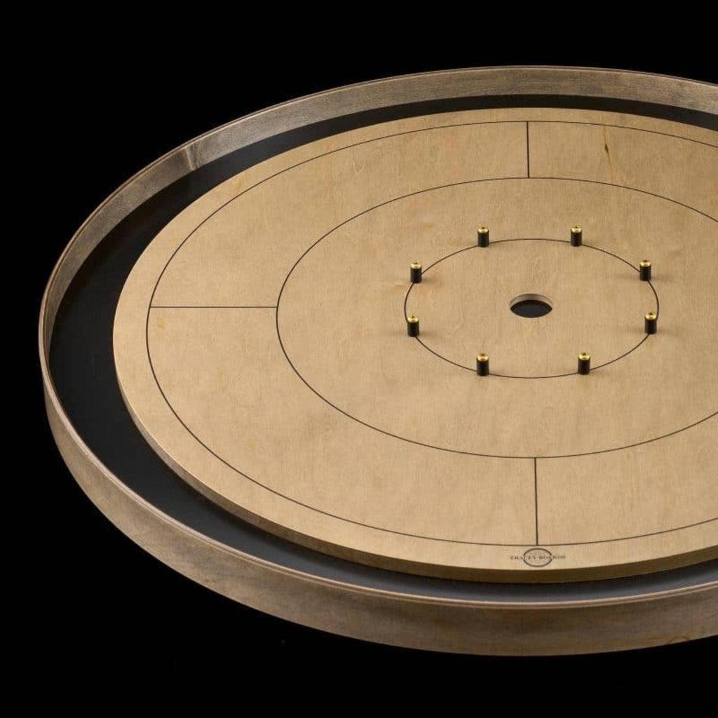 Crokinole Grey Rock Edition - komplett utstyrspakke-Crokinole-Tracey Boards-Kvalitetstid AS