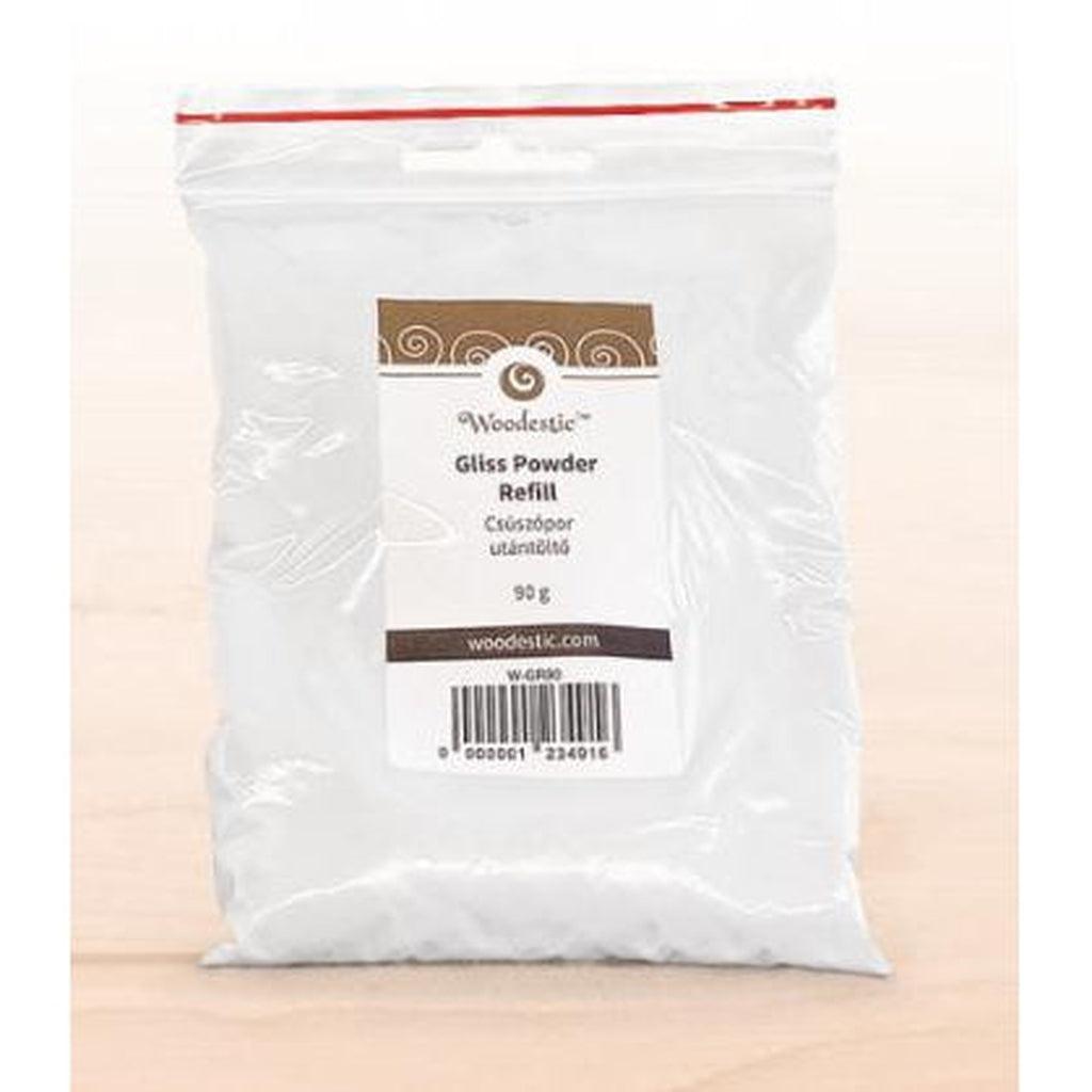 Crokinole glidepulver-Crokinole tilbehør-Woodestic-Refillpose 90g-Kvalitetstid AS