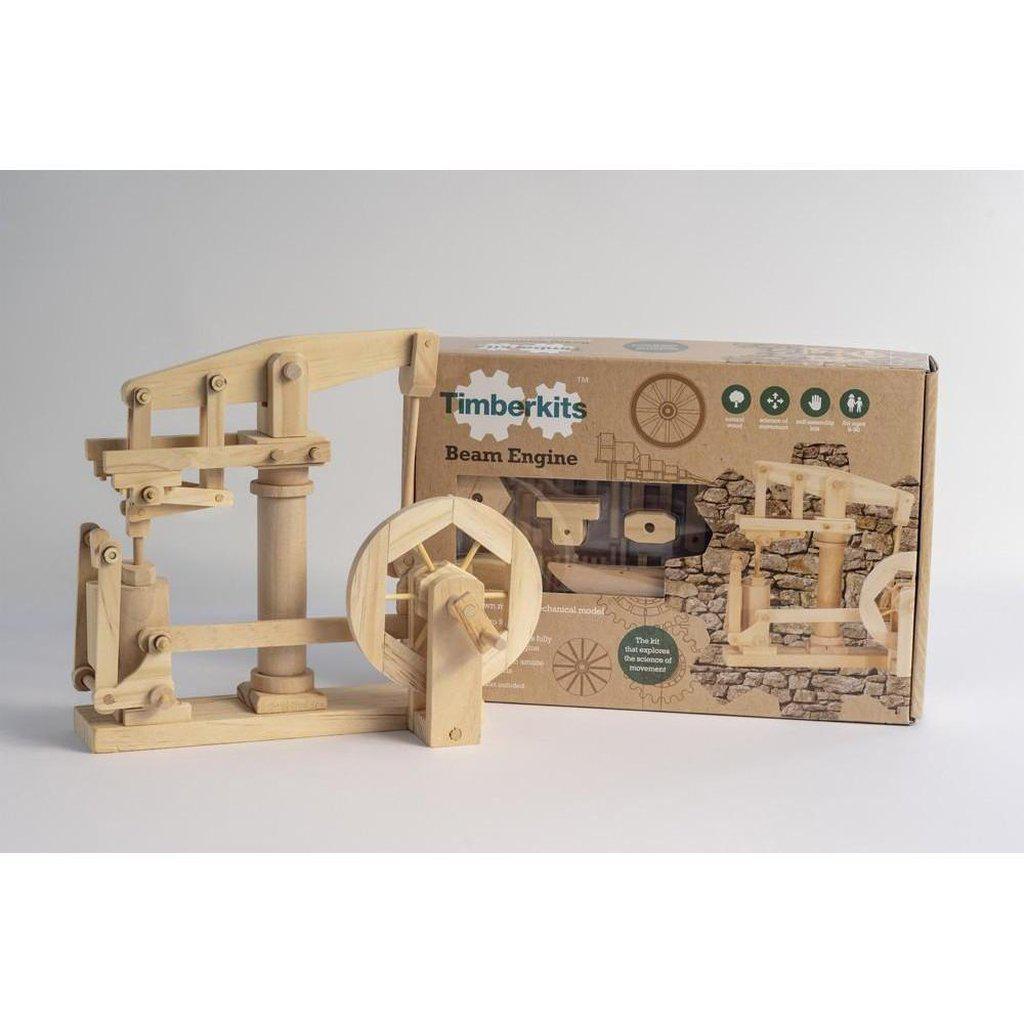 Dampmaskin | Beam Engine-Byggesett-Timberkits-Kvalitetstid AS