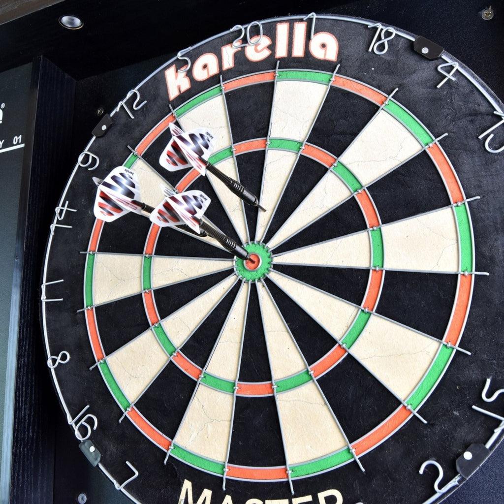 Dartskive | MASTER m/ dartpiler-Darttavler-Karella-Kvalitetstid AS